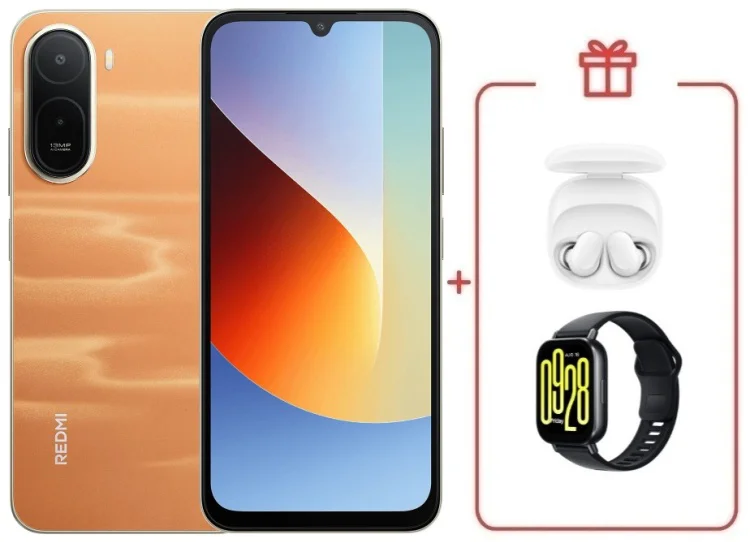 Смартфон Xiaomi Redmi A7 Pro 4/64GB оранжевый + подарок купить,NaN