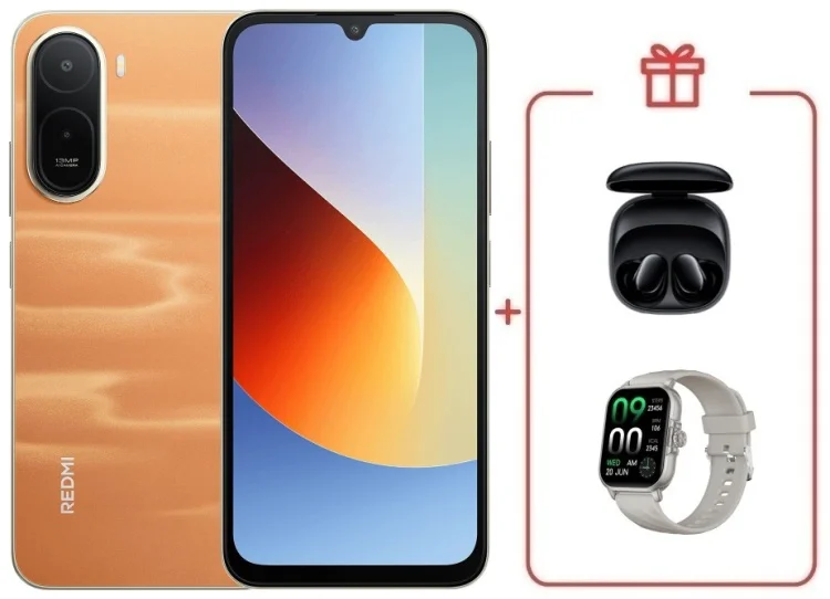 Смартфон Xiaomi Redmi A7 Pro 4/64GB оранжевый + подарок купить,NaN