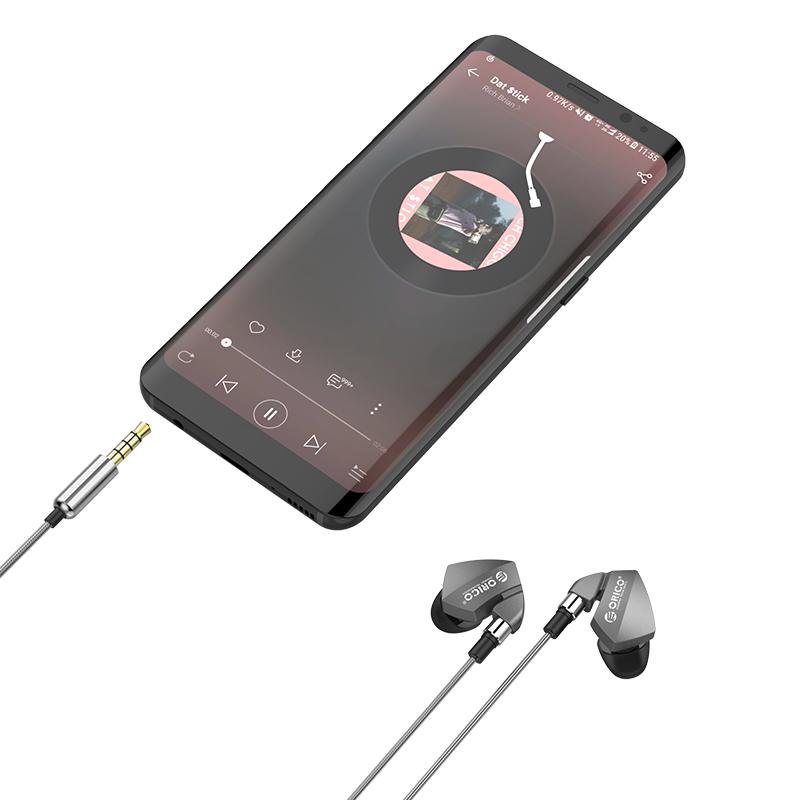 Наушники Orico Soundplus-P1-GY cерые