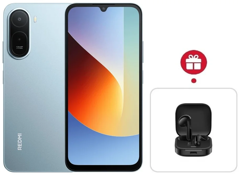 Смартфон Xiaomi Redmi A7 Pro 4/64GB голубой + подарок купить,NaN