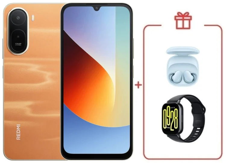 Смартфон Xiaomi Redmi A7 Pro 4/64GB оранжевый + подарок купить,NaN