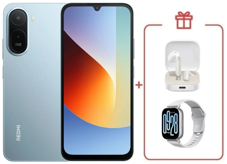 Смартфон Xiaomi Redmi A7 Pro 4/64GB голубой + подарок купить,NaN