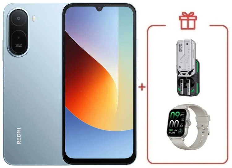 Смартфон Xiaomi Redmi A7 Pro 4/64GB голубой + подарок купить,NaN