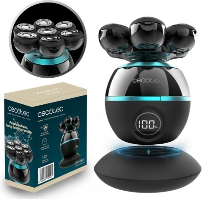 Электробритва Cecotec PrecisionCare Skull Shaver/4443 роторная
