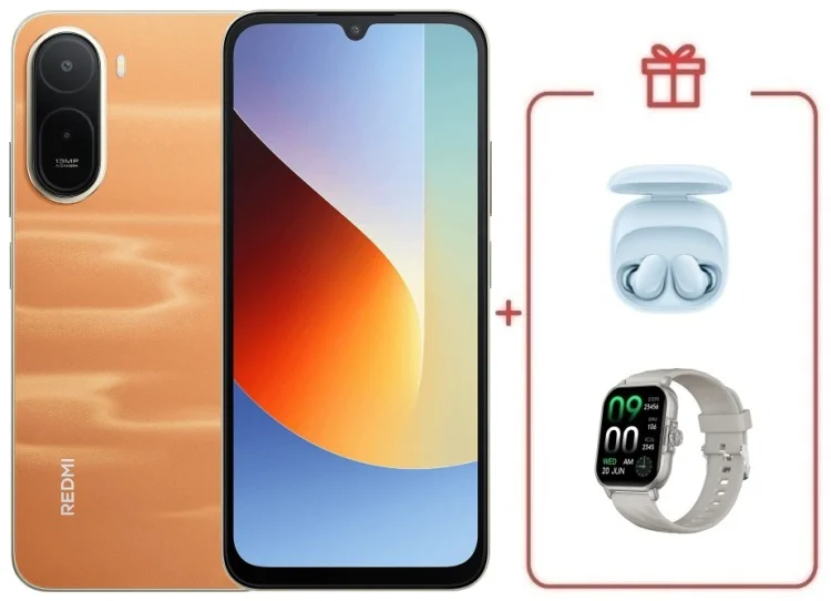Смартфон Xiaomi Redmi A7 Pro 4/64GB оранжевый + подарок купить,NaN