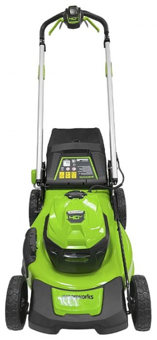 Газонокосилка колесная аккумуляторная Greenworks 2517407UB