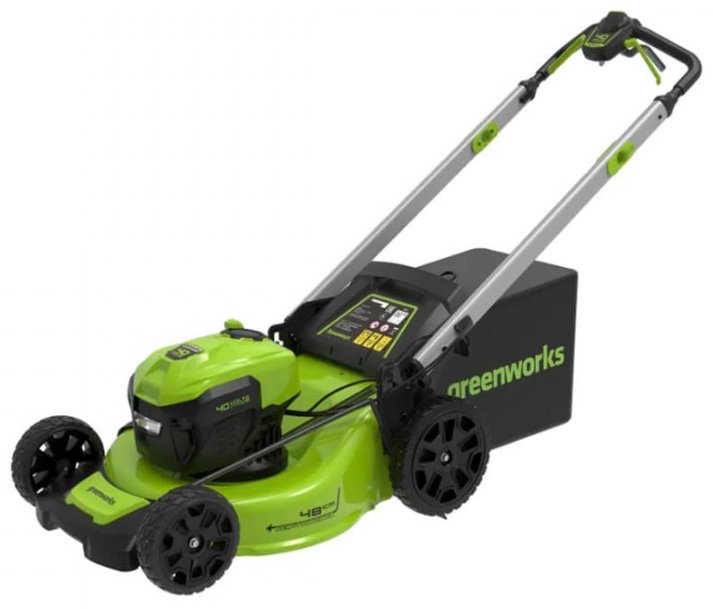 Газонокосилка колесная аккумуляторная Greenworks 2517407UB