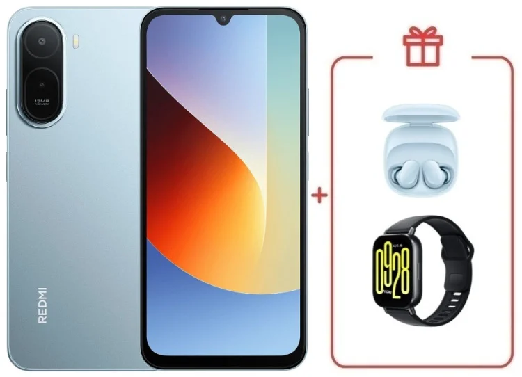 Смартфон Xiaomi Redmi A7 Pro 4/64GB голубой + подарок купить,NaN