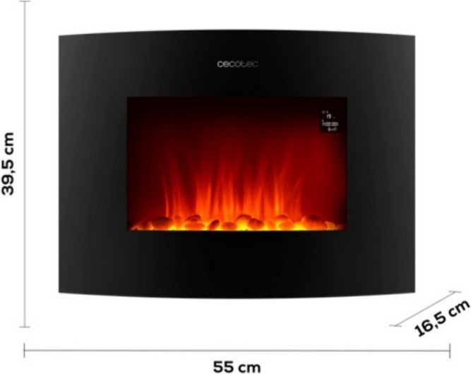 Электрокамин Cecotec ReadyWarm 2250 Curved Flames Connected/05813