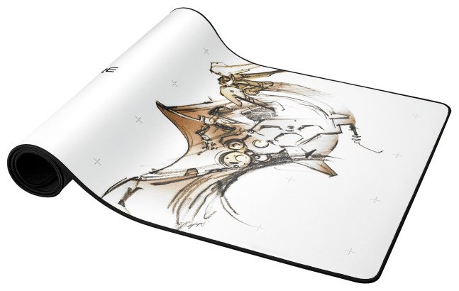 Коврик для мыши ASUS NC21 ROG SCABBARD II-KJP белый