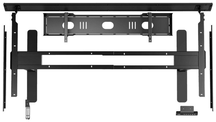 Стол компьютерный 1STPLAYER FAST-1470-RGB-BK, 145х70x122 см, черный