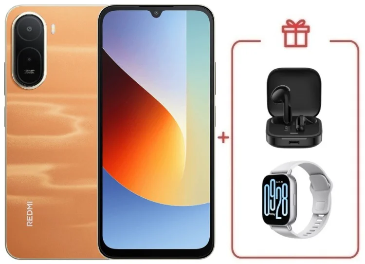 Смартфон Xiaomi Redmi A7 Pro 4/64GB оранжевый + подарок купить,NaN