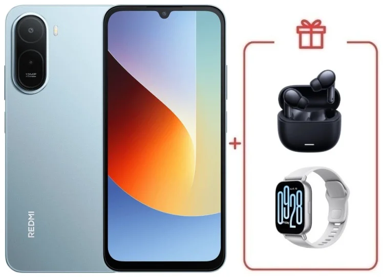 Смартфон Xiaomi Redmi A7 Pro 4/64GB голубой + подарок купить,NaN