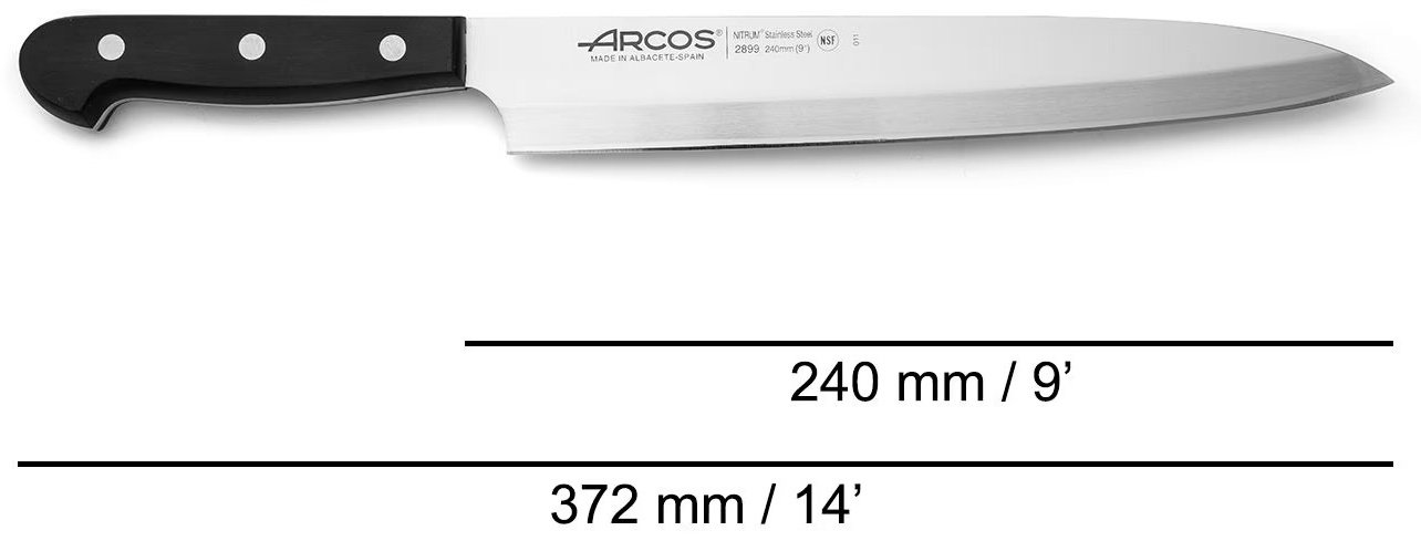Нож сашими ARCOS 289904, лезвие: нержавеющая сталь 1 шт