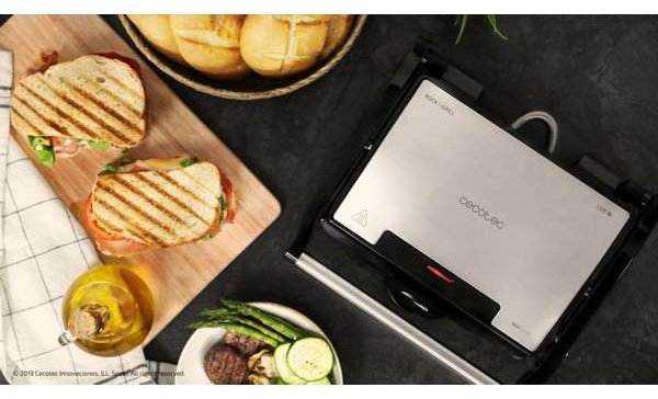 Гриль Cecotec Rock'nGrill 1500 Rapid стальной