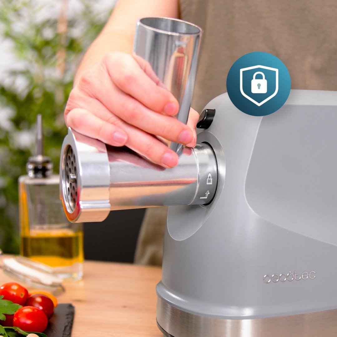 Мясорубка Cecotec Crusher 1400 Steel стальной