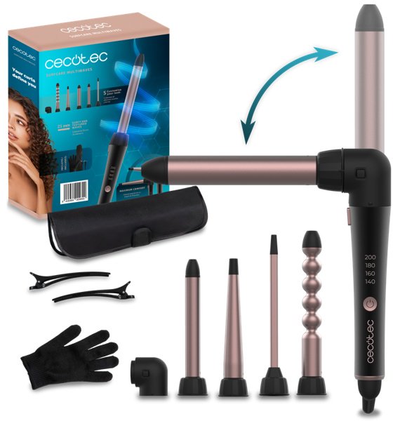 Cecotec SurfCare MultiWaves плойка 25 мм купить,33360