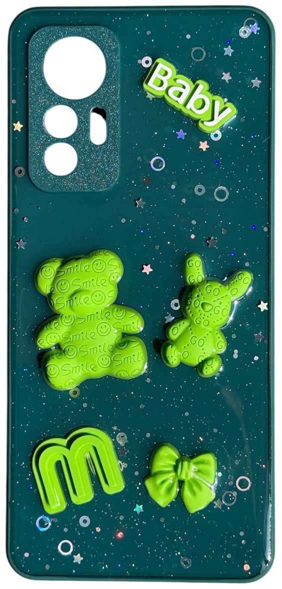 Чехол для Xiaomi 12 Lite зеленый - ForteMarket Чехол для Xiaomi 12 Lite зеленый купить,992