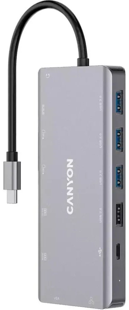 Док-станция Canyon CNS-TDS12 серебристый купить,NaN