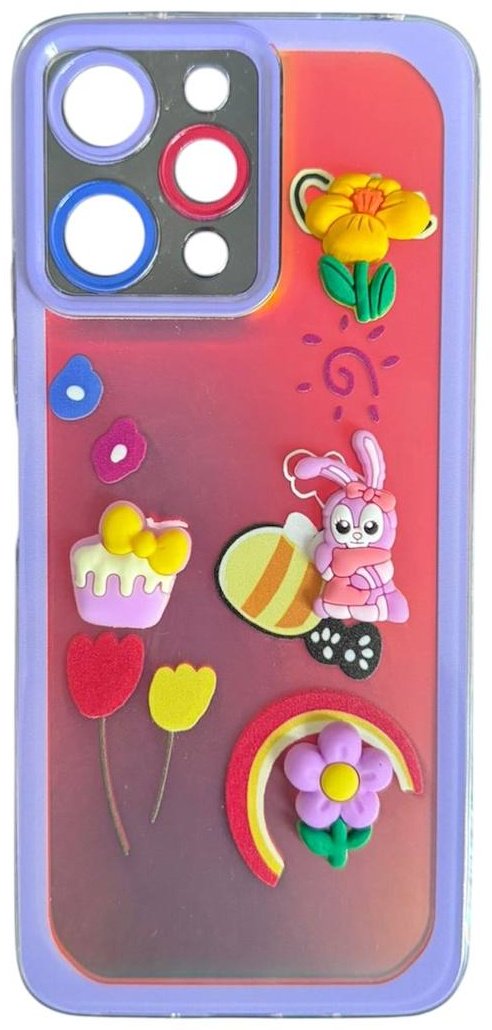 Чехол для Xiaomi Redmi 12 многоцветный купить,1200