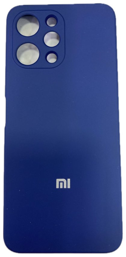 Чехол для Xiaomi Redmi 12 синий купить,950