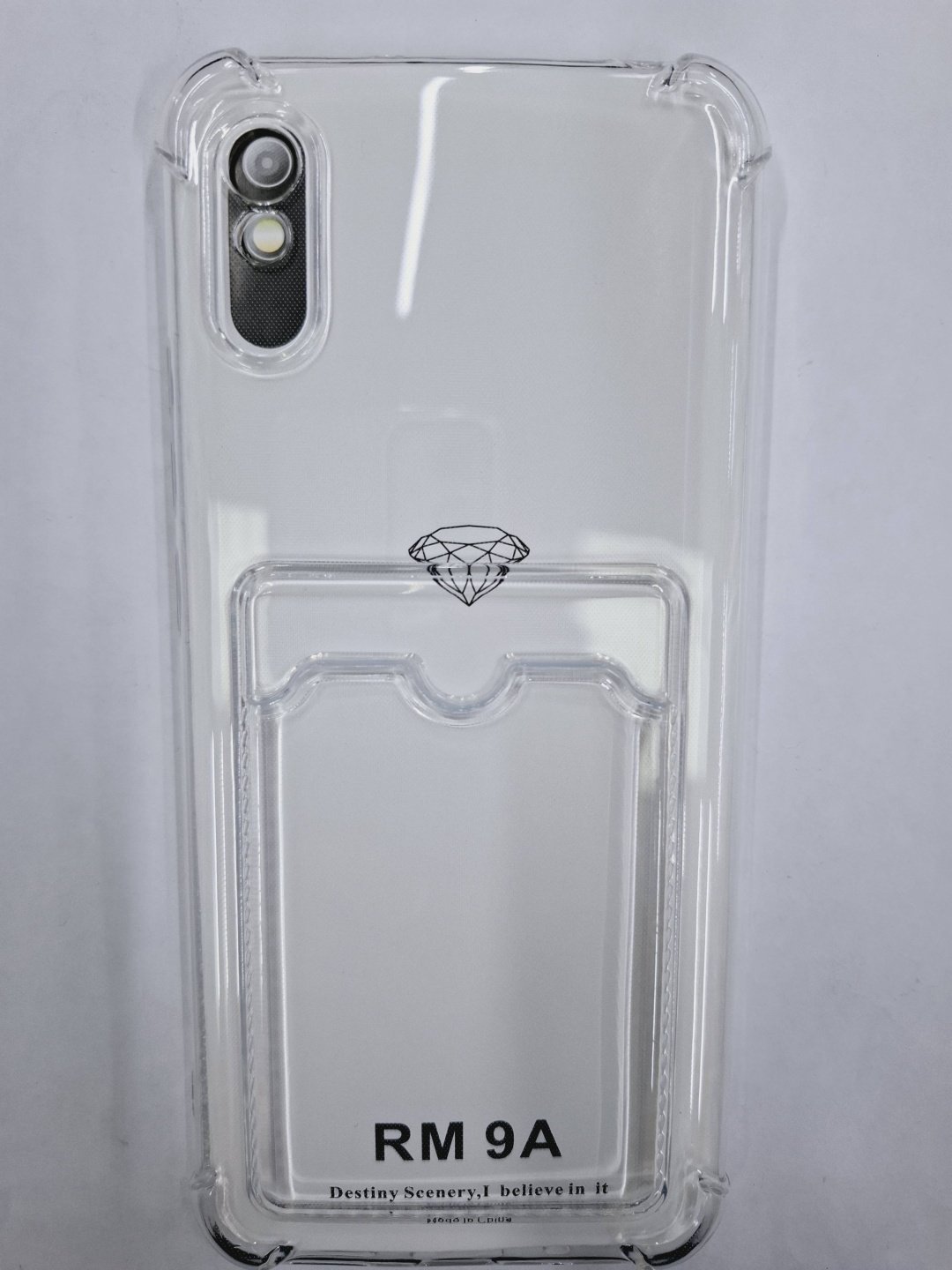 Чехол для Xiaomi Redmi 9a прозрачный купить,668