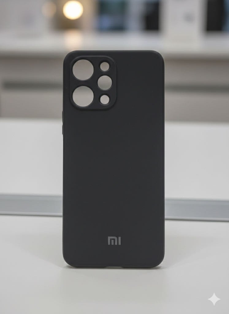 Чехол для Xiaomi Redmi 12 черный купить,970