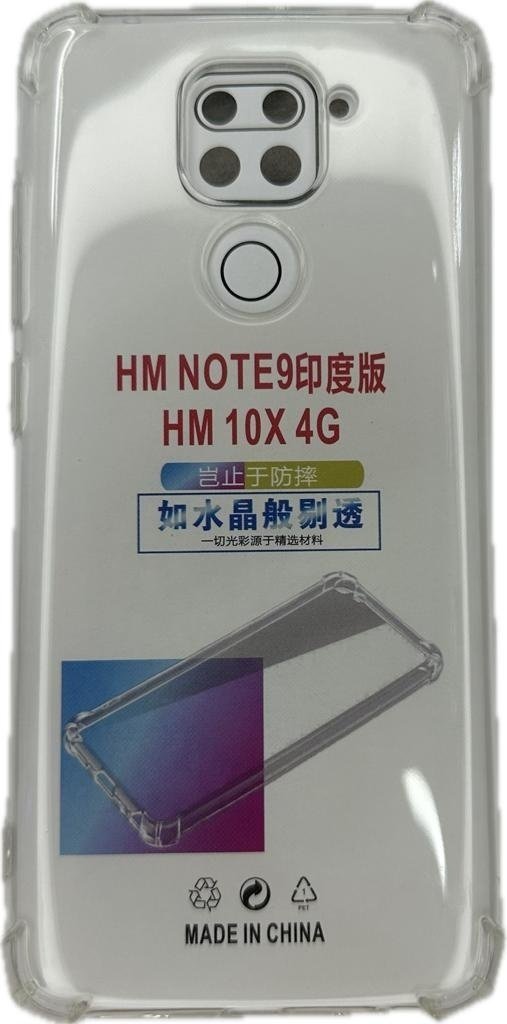 Чехол для Xiaomi Redmi Note 9 прозрачный купить,520