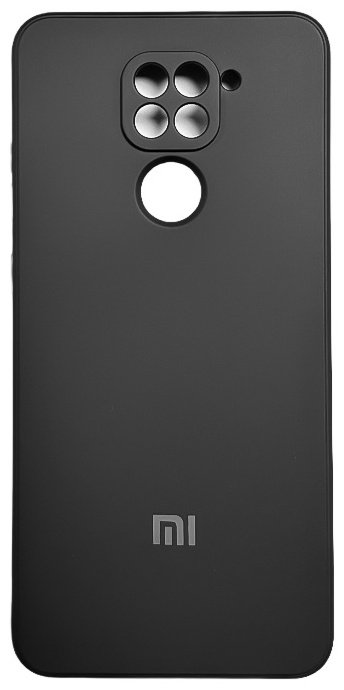Чехол для Xiaomi Redmi Note 9 черный купить,898
