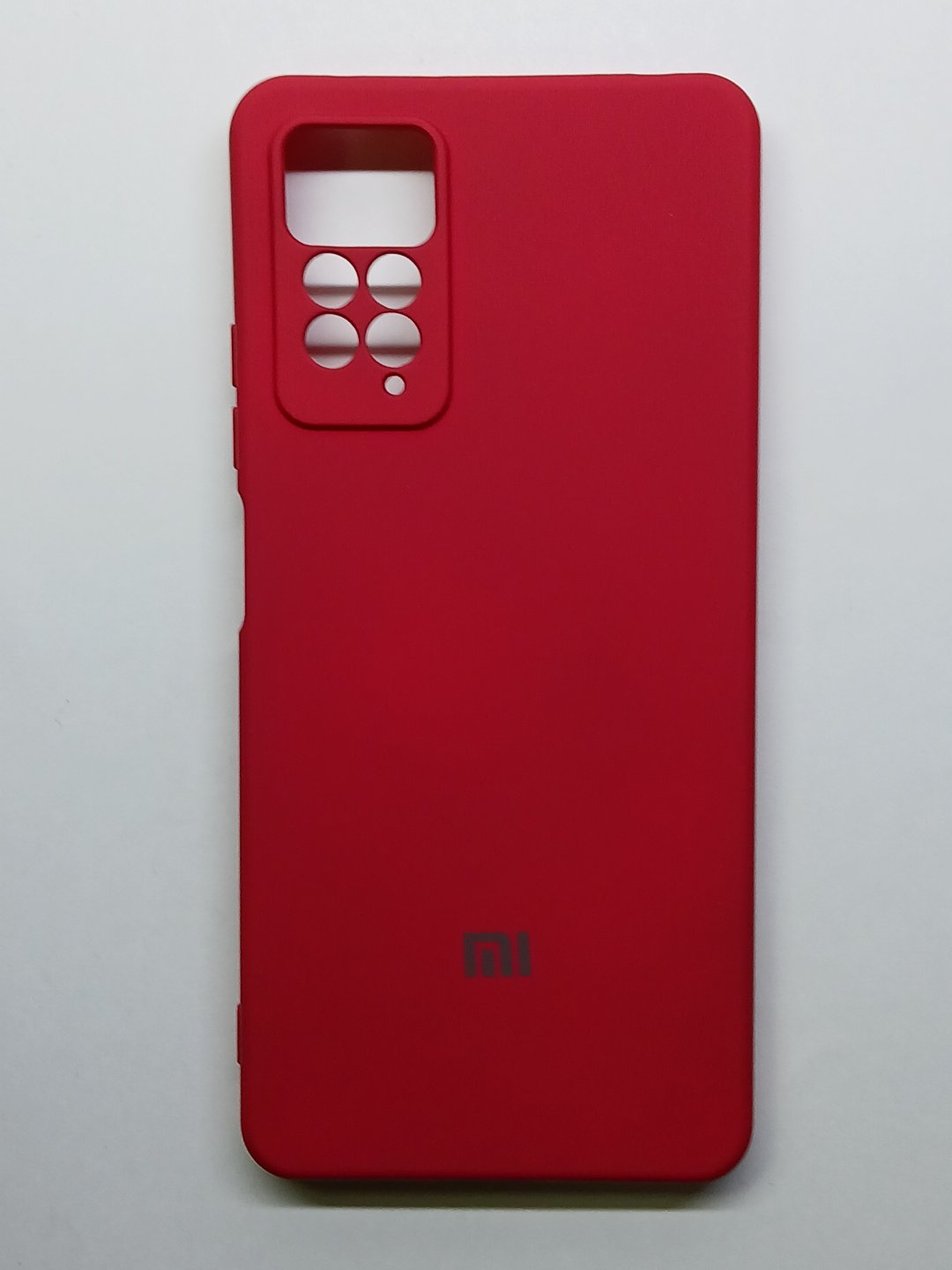 Чехол для Xiaomi Redmi Note 11 Pro красный купить,839