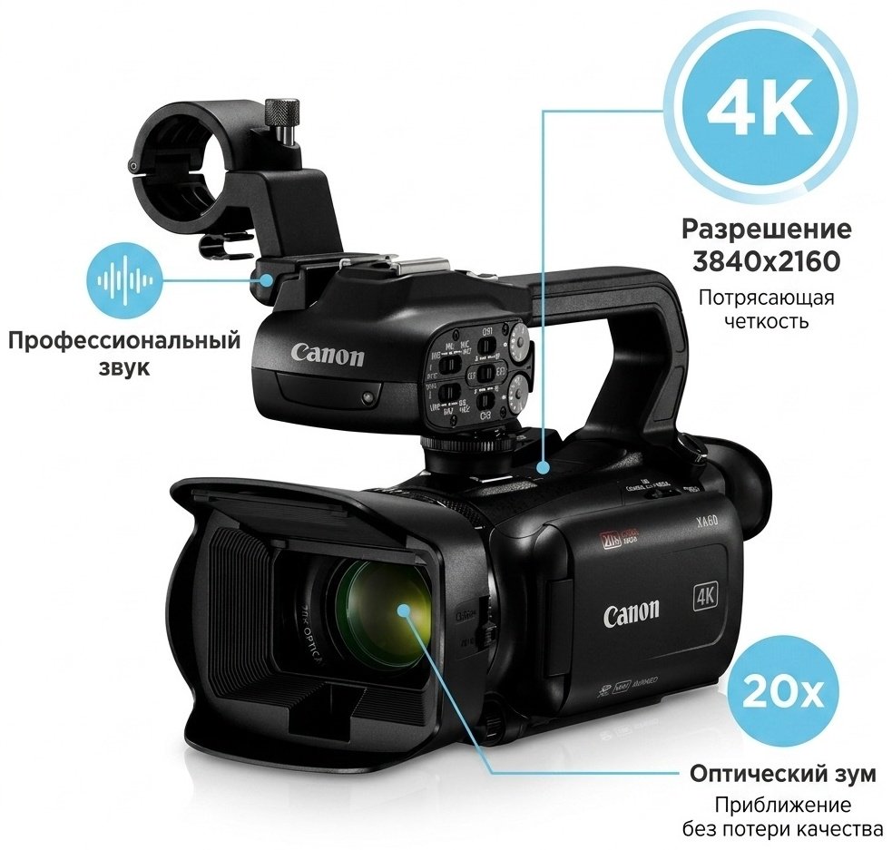 Камера Canon XA60