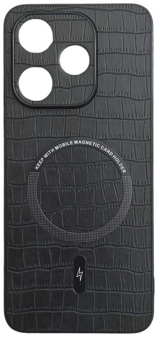 Чехол для Xiaomi Redmi 13 черный купить,1850