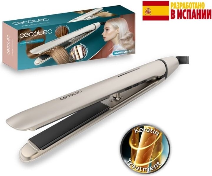 Cecotec Lisse 880 HidraProtect Tourmalin утюжок - ForteMarket Cecotec Lisse 880 HidraProtect Tourmalin утюжок купить,17990