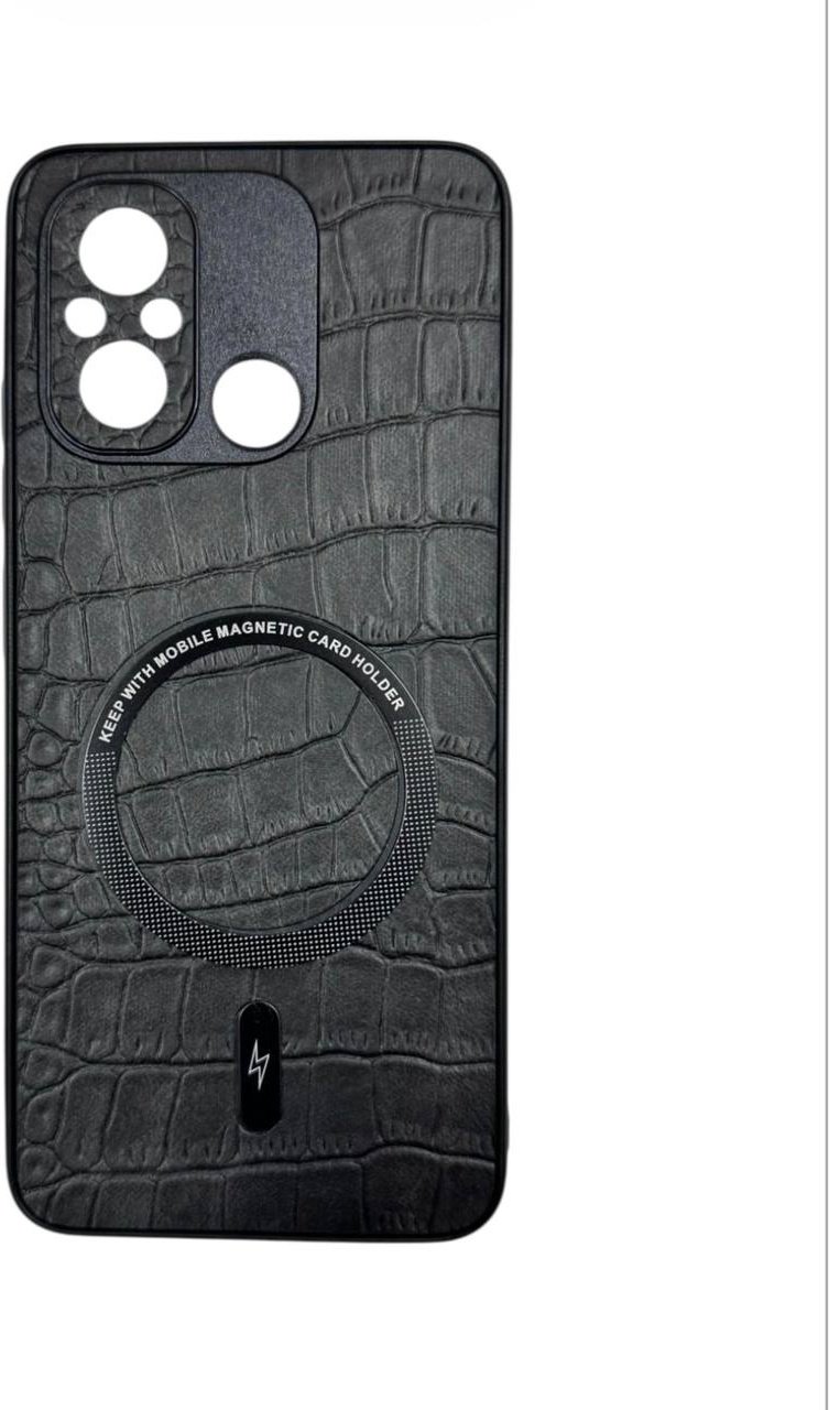 Чехол для Xiaomi Redmi 12C черный купить,1837