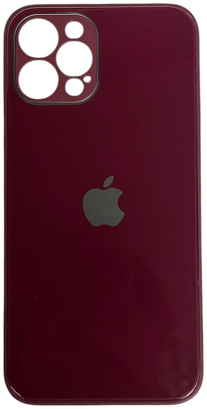 Чехол для Apple iPhone 12 Pro Max бордовый купить,670