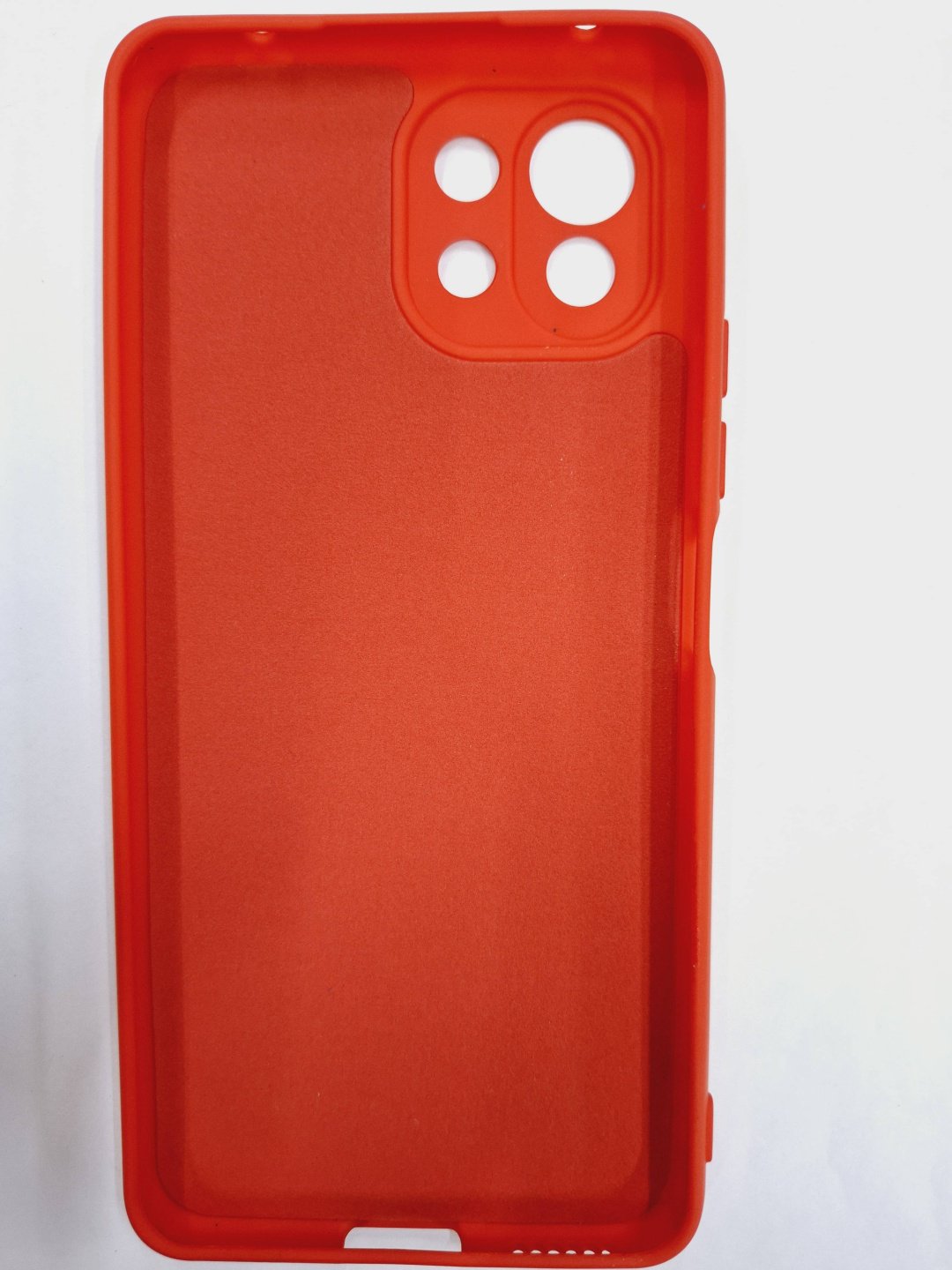 Чехол для Xiaomi Mi 11 Lite красный - ForteMarket Чехол для Xiaomi Mi 11 Lite красный купить,970