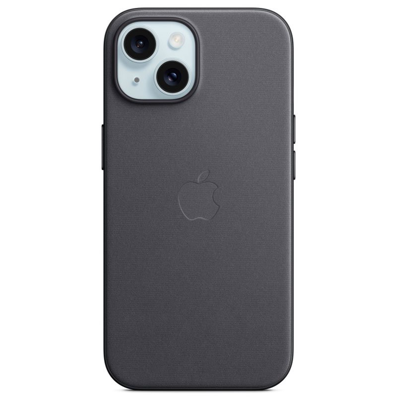 Чехол Apple для iPhone 15 FineWoven Case with MagSafe A3132 MT393ZM/A Black купить,NaN