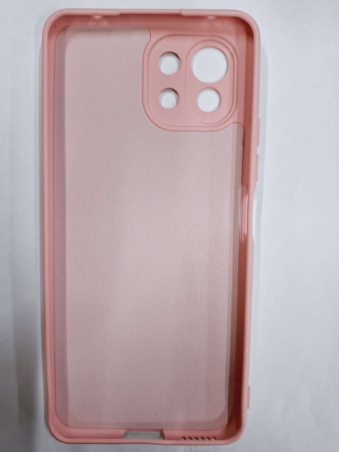 Чехол для Xiaomi Mi 11 Lite розовый купить,970