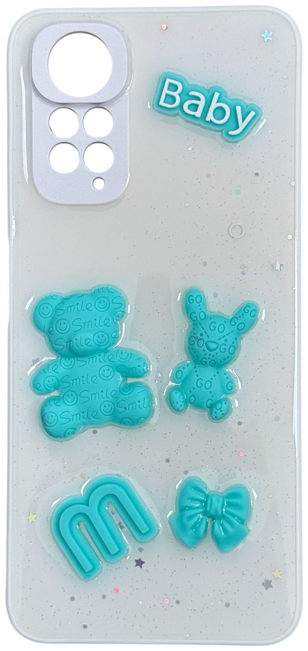 Чехол для Xiaomi Redmi Note 11 белый - ForteMarket Чехол для Xiaomi Redmi Note 11 белый купить,992