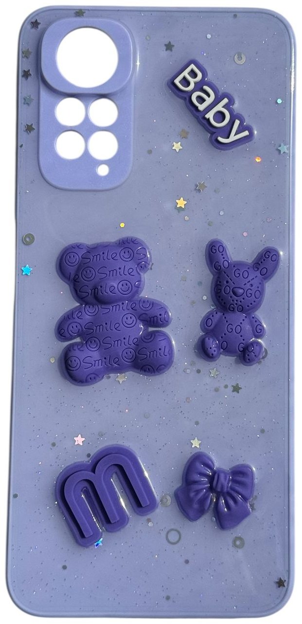 Чехол для Xiaomi Redmi Note 11 сиреневый - ForteMarket Чехол для Xiaomi Redmi Note 11 сиреневый купить,992