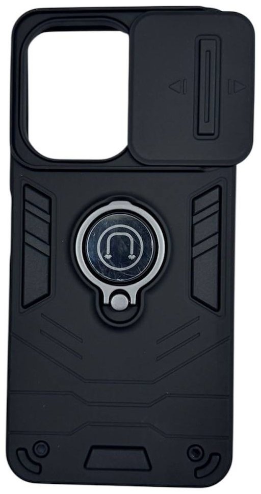 Чехол для Xiaomi Redmi 13C черный купить,1850