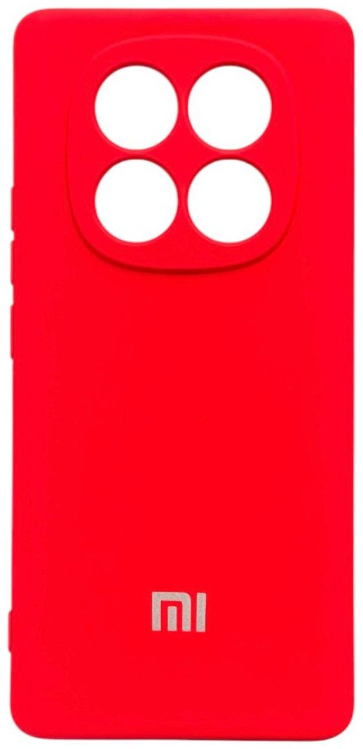 Чехол для Xiaomi Redmi Note 14 Pro красный купить,596
