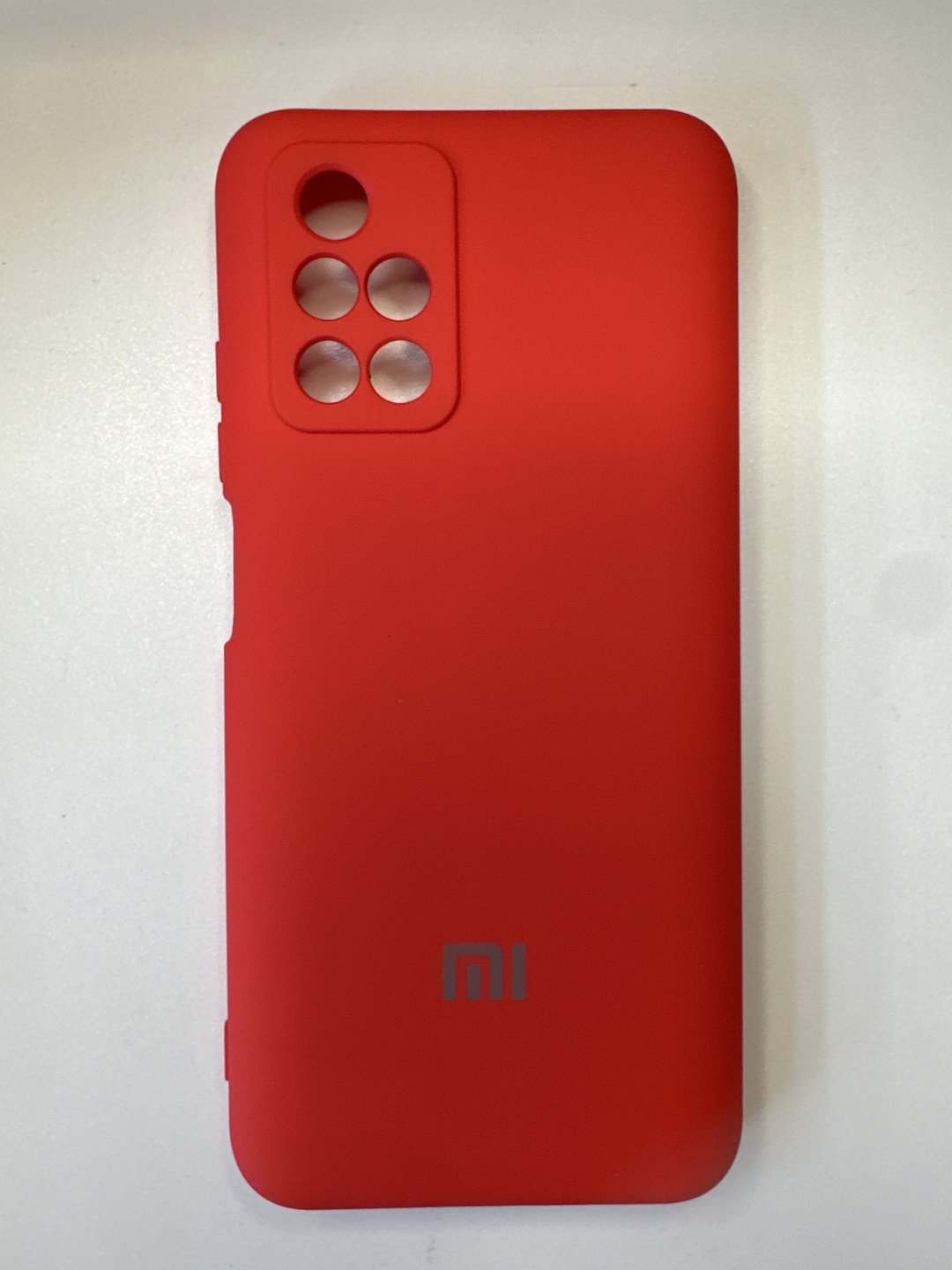 Чехол для Xiaomi Redmi 10 красный купить,520