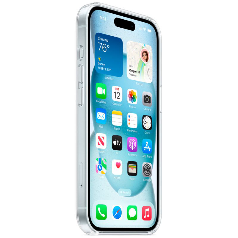 Чехол Apple для iPhone 15 Clear Case with MagSafe A3127 MT203ZM/A купить,NaN
