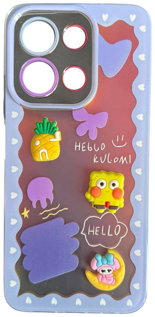 Чехол для Xiaomi Redmi 15C многоцветный купить,1200