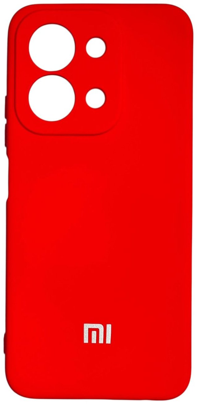 Чехол для Xiaomi Redmi 15C красный купить,979