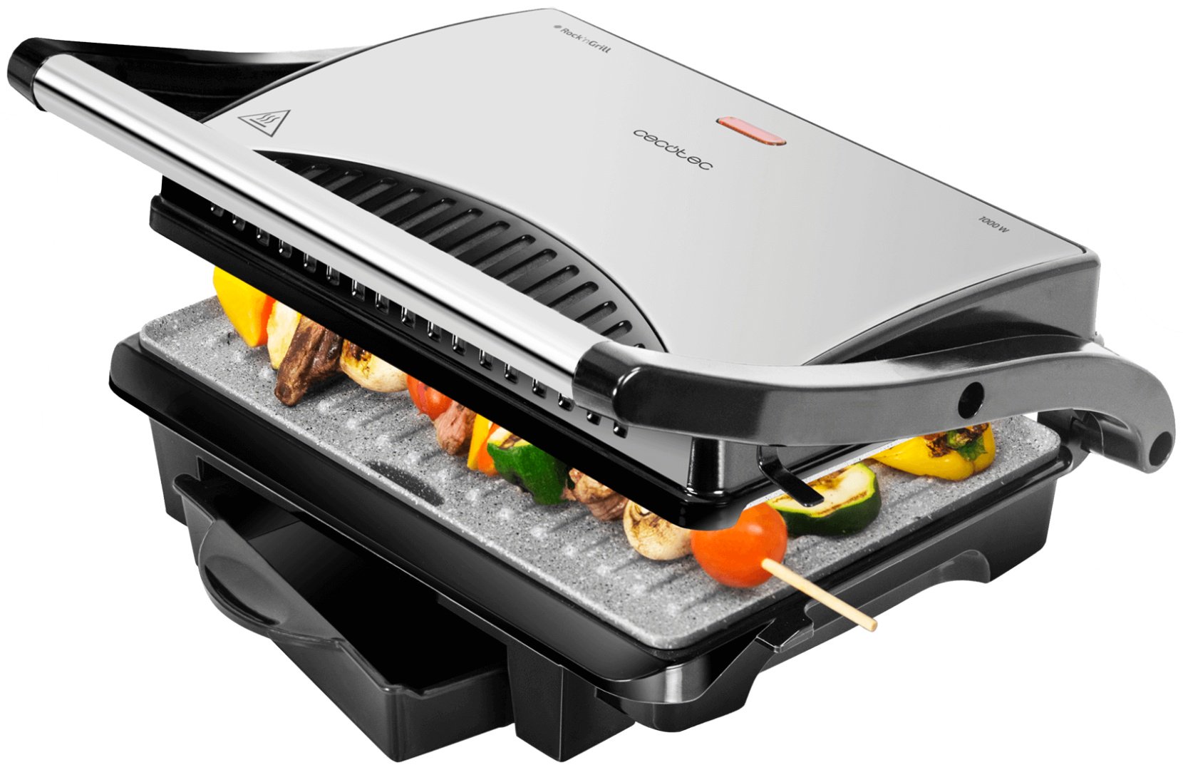 Гриль Cecotec Rock'nGrill 1000 стальной