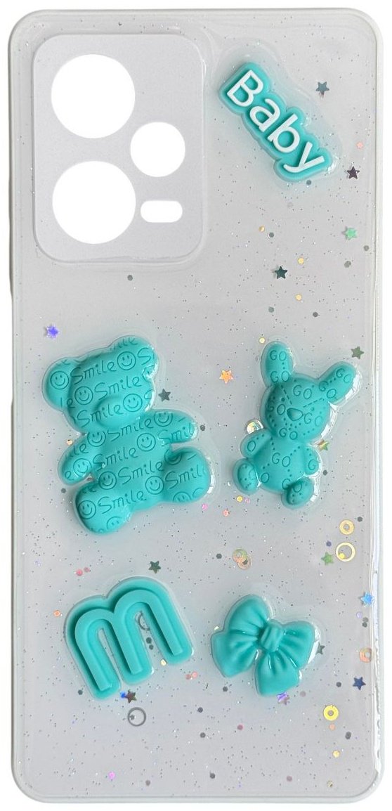 Чехол для Xiaomi Redmi Note 12 Pro белый купить,992
