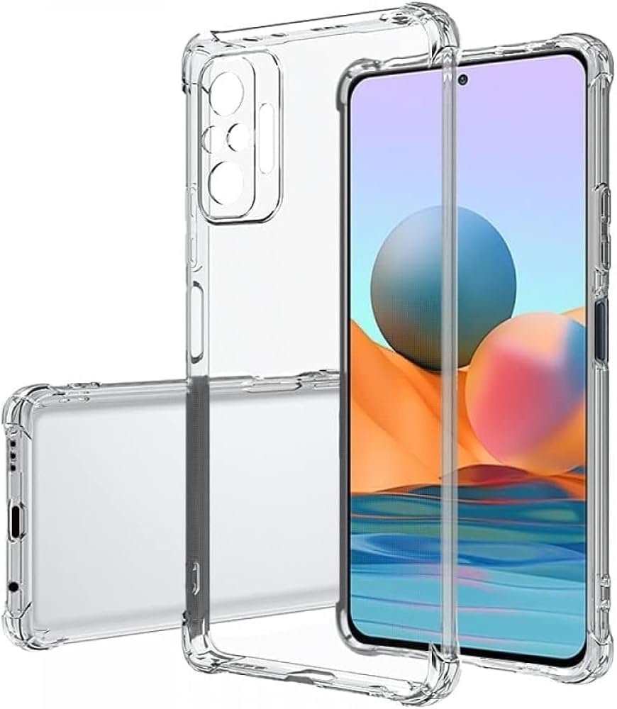 Чехол для Xiaomi Redmi Note 10 Pro прозрачный купить,484