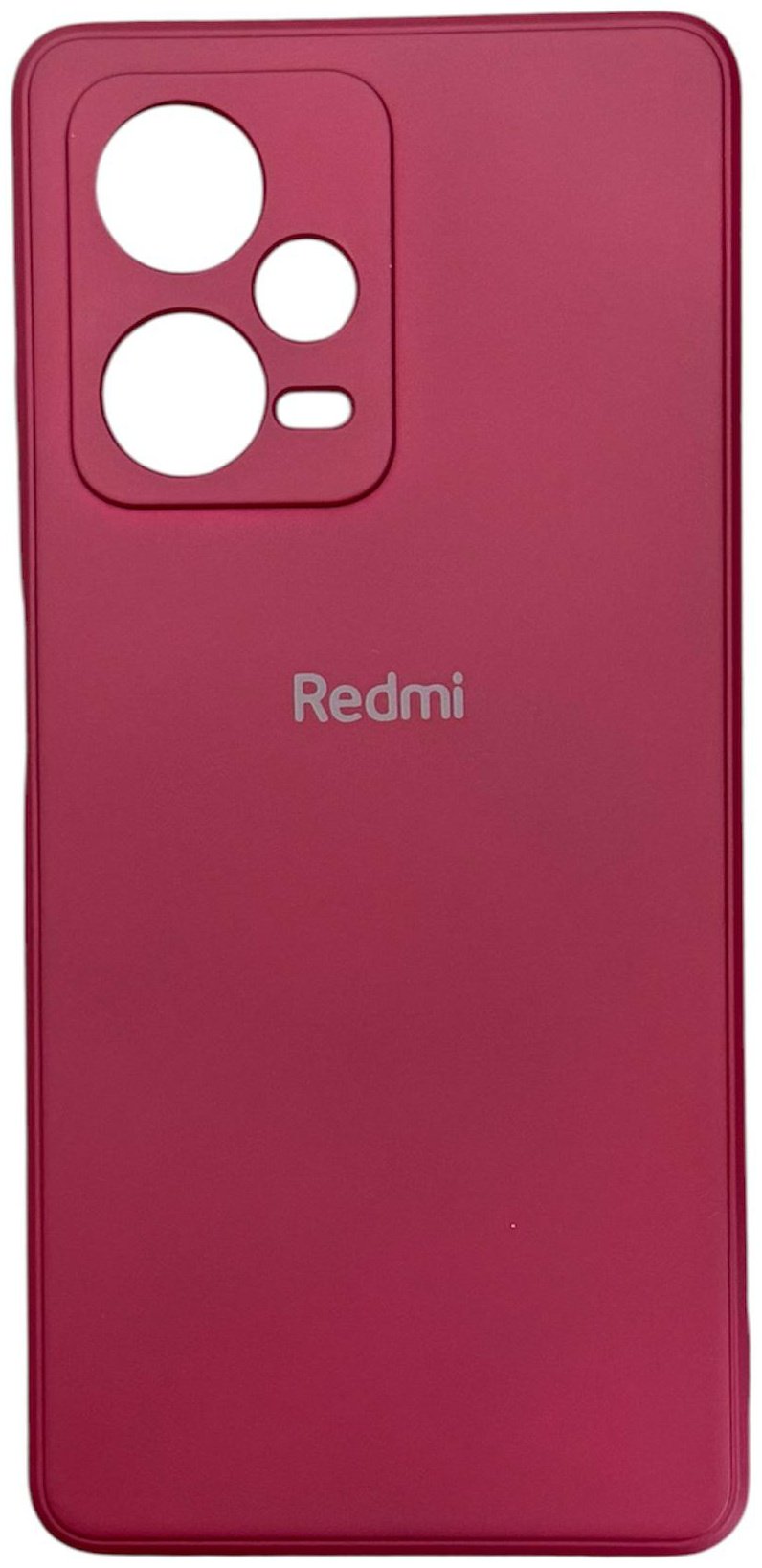 Чехол для Xiaomi Redmi Note 12 Pro+ 5G бордовый купить,900